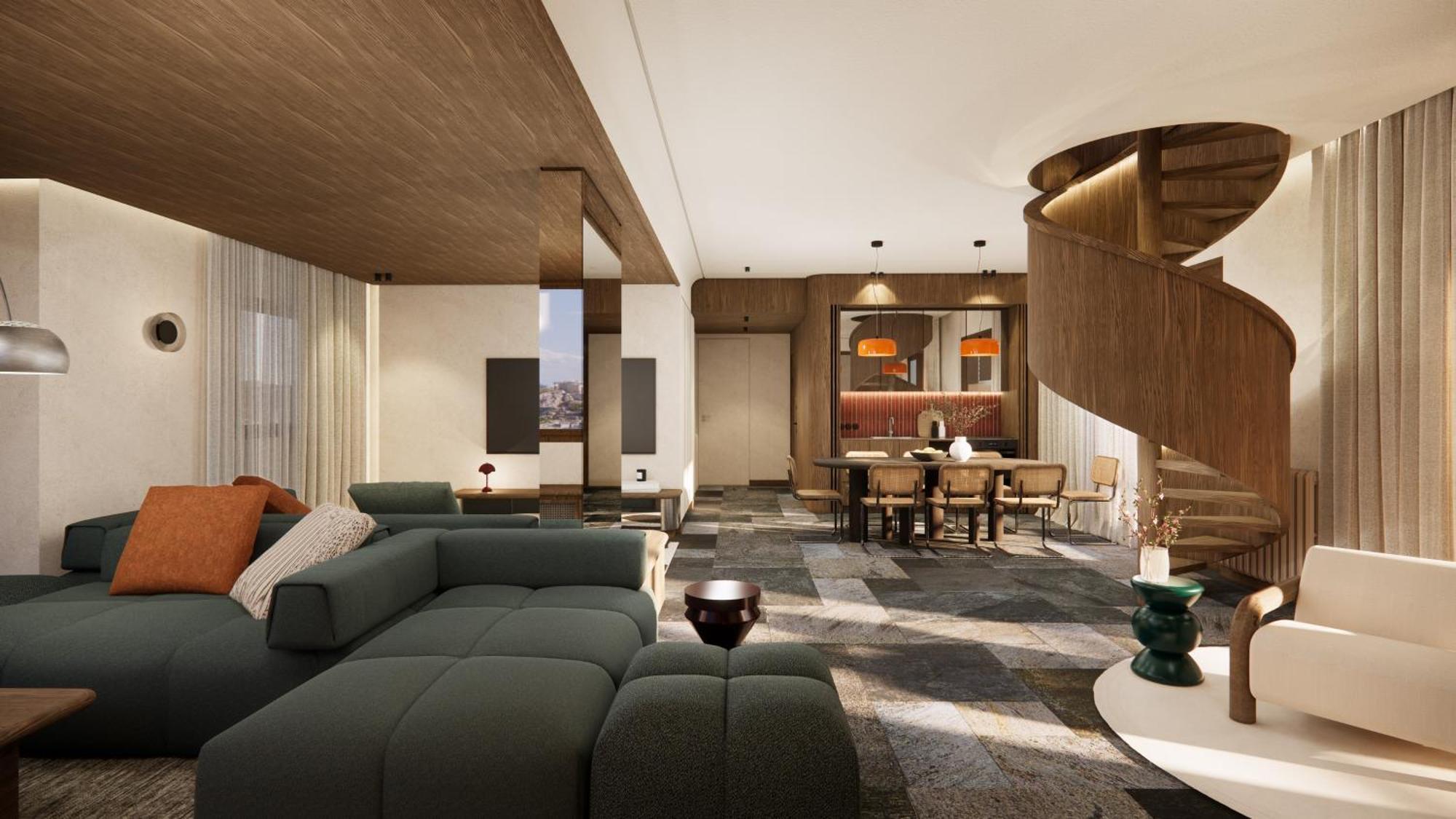 Karyatis Luxury Maisonette By K&K Atenas Exterior foto